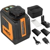 „Neo Tools“ lazerinis obliavimo staklės, 20 m, 5 linijos, dėklas, magnetinis laikiklis