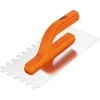 Dantyta mentelė NEO 50-202, 270 x 125 mm, 10 x 10 x 10 mm dantys, plastikinė rankena