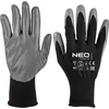Rękawice Nitrilu dengtos poliesterio darbo pirštinės, 4131X, 11 dydis