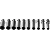 Neo Smūginių dangtelių komplektas 6 kampų 10-24 mm ilgio 10vnt. (12-107)