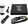 Neo Tools 3 viename išgyvenimo apšvietimo rinkinys