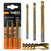 Wierta Piy HSS-TiN pjūklų grąžtai, 5-8 mm, 3 vnt. rinkinys
