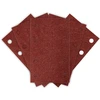 Papier Stačiakampis švitrinis popierius, 8 skylutės, 130 x 80 mm, P80, skirtas 04-623, 5 vnt.