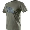 T Shirt Alyvuogių spalvos CAMO darbo marškinėliai, XXL dydis
