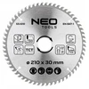 Neo Tools Tarcza Widia pjūklo diskas, 210 x 30 mm, 100 dantų, aliuminiui