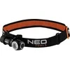 Neo Tools Žibintuvėlis, Įkraunamas priekinis žibintas, 600 lm, USB magnetinis įkrovimas, CREE XPG3 LED