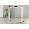 NEOMOUNTS CABLE SPINE ORGANIZER FOR SIT/STAND DESK FRAMES, SCREW MOUNTED, Baltas