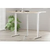 Laikiklis NEOMOUNTS CABLE SPINE ORGANIZER FOR SIT/STAND DESK FRAMES, MAGNET MOUNTED, Baltas