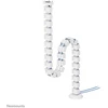 Laikiklis NEOMOUNTS CABLE SPINE ORGANIZER FOR SIT/STAND DESK FRAMES, MAGNET MOUNTED, Baltas