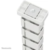 Laikiklis NEOMOUNTS CABLE SPINE ORGANIZER FOR SIT/STAND DESK FRAMES, MAGNET MOUNTED, Baltas