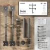 Laikiklis Neomounts MONITORIUS ACC DESK MOUNT/13-32" Juodas D421E-B ONKRON