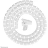 Laikiklis NEOMOUNTS SPIRALINIS KABELIO APJUOSTOS JUOSTELĖ, ¨15 MM., KELI KABELIAMS, Baltas
