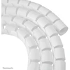 Laikiklis NEOMOUNTS SPIRALINIS KABELIO APJUOSTOS JUOSTELĖ, ¨15 MM., KELI KABELIAMS, Baltas