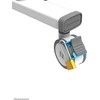 Laikiklis NEOMOUNTS BY NEWSTAR WHEEL BRAKE LOCK OR FL55-875BL/WH1 & FL50S-825BL/WH1, SET OF 2 PCS.