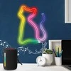 TelForceone Neoninis LED RGB šviestuvas CAT FLRN03 + RC Forever Light