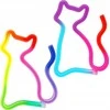 TelForceone Neoninis LED RGB šviestuvas CAT FLRN03 + RC Forever Light
