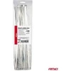 Nerūdijančio plieno metaliniai spaustukai 4.6x400mm 100vnt amio-04325