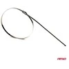 Nerūdijančio plieno metaliniai kabelių raiščiai 4,6x250 mm 100 vnt. amio-04322