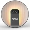 Nešiojama kolonėlė Bluetooth Laikrodis Įkroviklis Qi Lampa Led Baltas Szum Alarm Nasa Spc600 / Nasa Spc600