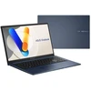 ASUS Vivobook 15 X1504VA-BQ4291 Core i5-120U 15.6" FHD IPS-level display 60Hz 250 nits AG 16GB DDR5 512GB SSD Intel Graphics WLAN + Bluetooth 720p webcam 42Wh battery No OS Quiet Mėlyna