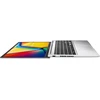 ASUS Vivobook 15 M1502YA-BQ336W AMD Ryzen™ 5 7430U Nešiojamas kompiuteris 39.6 cm (15.6") Full HD 16 GB DDR4-SDRAM 512 GB SSD Wi-Fi 6E (802.11ax) Windows 11 Home Sidabrinis