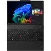 Lenovo ThinkPad T16 Gen 4 (AMD) Copilot+ PC AMD Ryzen™ AI 7 350 Nešiojamas kompiuteris 40.6 cm (16") WUXGA 32 GB DDR5-SDRAM 1 TB SSD Wi-Fi 7 (802.11be) Windows 11 Pro English Juodas