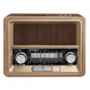 Nešiojamas retro radijas „EcoBox“ Netta su saulės baterija (Ecobox)