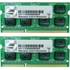 G.Skill SO-DIMM 8 GB DDR3-1600 (2x 4 GB) dviejų parametrų rinkinys, atmintis - F3-1600C11D-8GSL