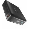 SBS HD 65W 20000mAh USB-C Power Bank with LCD Ekranas - Juodas