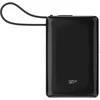 Nešiojamoji baterija Silicon Power CP10 10000mAh PD USB-A 2xUSB-C, juoda