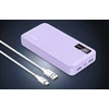 Ugreen PB312 20000 mAh USB-C 20W violetinė