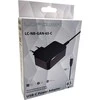 Nešiojamojo kompiuterio maitinimo adapteris LC-Power 65 W, (LC-NB-GAN-65-C)