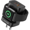 Swissten kelioninis įkroviklis USB-A / USB-C / iWatch