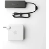 Nešiojamojo kompiuterio maitinimo adapteris Alogic Alogic Ladegerät Inline USB-C GaN 100W