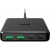 Swissten Desktop GaN Charger 2x USB-C / 2x USB / 65W
