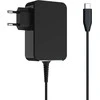 Nešiojamojo kompiuterio maitinimo adapteris LC-Power 45 W, (LC-NB-GAN-45-C)