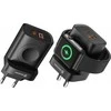 Swissten kelioninis įkroviklis USB-A / USB-C / iWatch