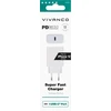 Vivanco įkroviklis USB-C 3A 18W, baltas (60810)
