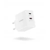 Lenovo Dual USB-C 65W GaN įkroviklis | Įkroviklis | USB-C | 65 W