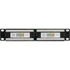 NETRACK 104-14 patch panel 10colių 12-jungtys kat. 5e UTP