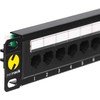 NETRACK 104-14 patch panel 10colių 12-jungtys kat. 5e UTP