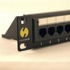 NETRACK 104-05 patch panel 19inch 24-jungtys kat. 5e UTP su lentyna