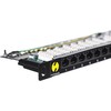 NETRACK 104-10 patch panel 19inch 24-jungtys kat. 5e UTP 0 5U su lentyna