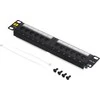 NETRACK 104-14 patch panel 10colių 12-jungtys kat. 5e UTP