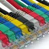 NETRACK BZPAT16B Netrack patch kabelis RJ45, be kliūčių, Cat 6 UTP, 1m mėlynas