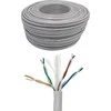 NetRack Vytos poros LAN kabelis Netrack cat 6 UTP, pilkas, 50m, CCA