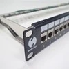 NETRACK 104-21 patch panel Keystone 19 colių 24 jungtys FTP su lentyna