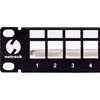 NETRACK 104-21 patch panel Keystone 19 colių 24 jungtys FTP su lentyna