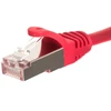 NetRack Patchcord RJ45 Cat. 5e, F/UTP, raudona, 0.5 m (BZPAT05FR)