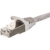 NETRACK BZPAT16F pataisomasis kabelis RJ45 beknis Cat 6 FTP 1m pilkas